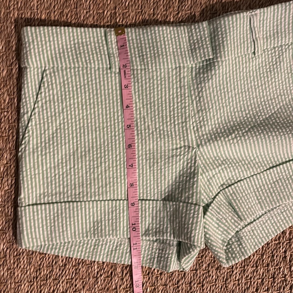 AQUA | Vintage Seersucker Shorts - Picture 8 of 9